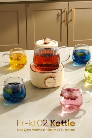 Fressi FR-KT02 Elektrikli Çok Fonksiyonlu Su Isıtıcısı Kettle
