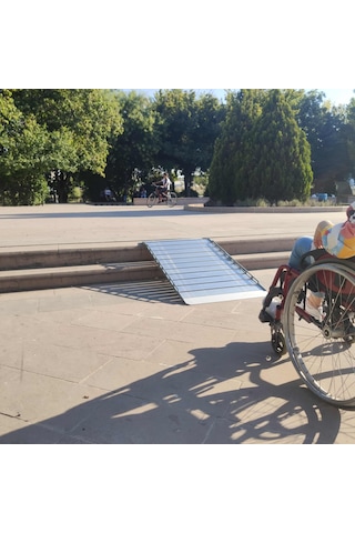 Katlanır Engelli Rampası 1.4 M