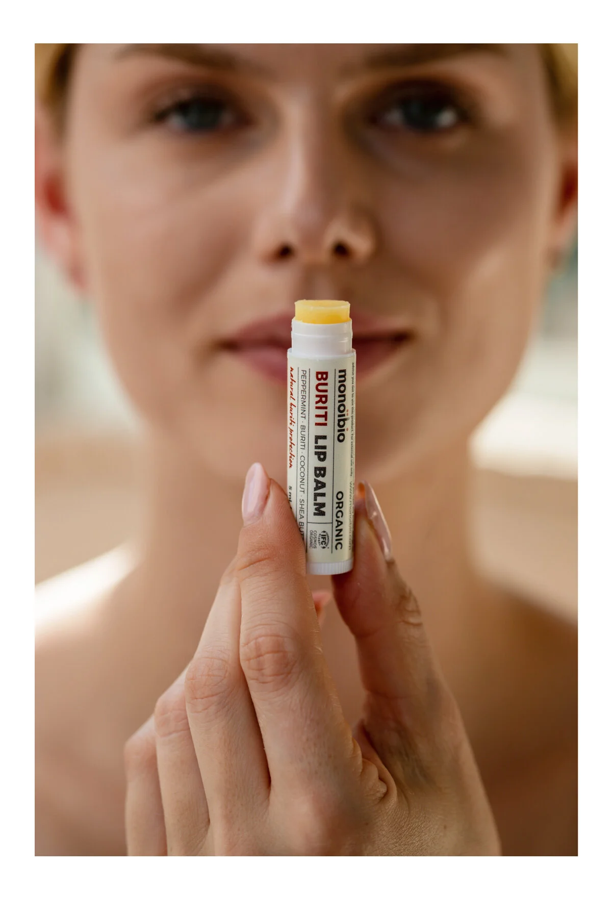 Monoibio Buriti Organik Onarıcı Dudak Bakım Kremi - Kuru Ve Çatlak Dudaklar Için Nemlendirici Lip Balm 5 Ml