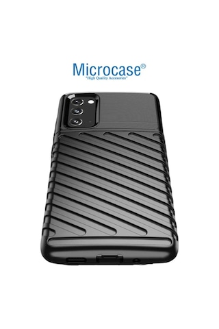 Microcase Samsung Uyumlu Galaxy S20 Fe Thunder Serisi Kilif-Siyah 549544060