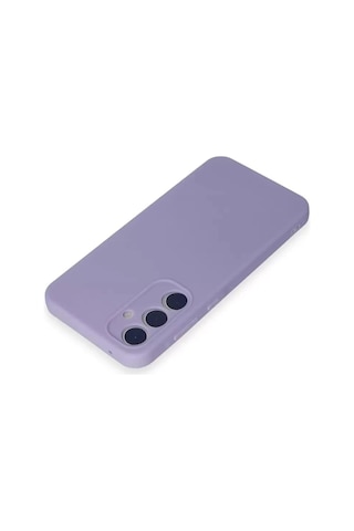 Mey İthalat Samsung Galaxy Uyumlu A15 4g - Kılıf First Silikon - Lila