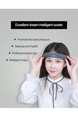 Carmine Rahatlatıcı Elektrikli Kafa Masaj Aleti Siyah