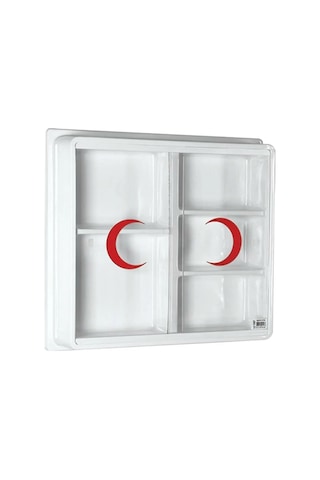 Büyük Plastik Ecza Dolabı 50cm X 47cm X11cm 157-trnt Diğer