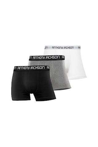 Anthony Jackson Likralı 3'Lü Kutu Premium Erkek Boxer Harwey