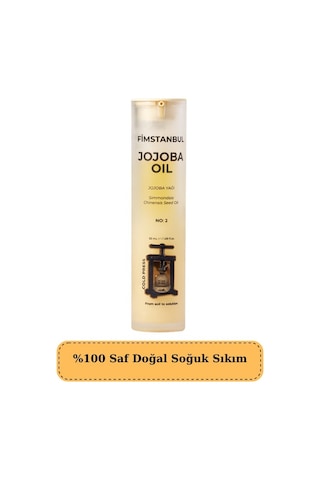 Fimstanbul Jojoba Yağı %100 Saf Doğal Soğuk Sıkım 50 Ml No:2 Jojoba Oil Sebum Dengeleyici