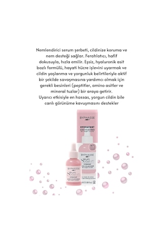 Byphasse Yoğun Nemlendirici ve Canlandırıcı Serum 50 ML