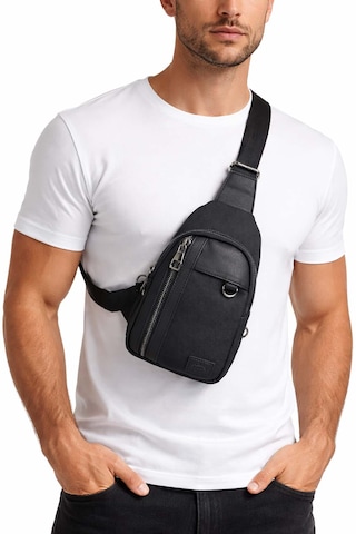 Deri,Se Club 1993 Erkek Çift Kol Kanvas Çapraz Omuz Çantası Body Bag Çanta Göğüs Çantası Siyah Deri,Se Club 1993 Erkek Çift Kol Kanvas Çapraz Omuz Çantası Body Bag Çanta Göğüs Çantası Siyah