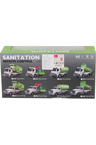 Yj-117-1 Kumandalı Şajzlı Çöp Kamyonu