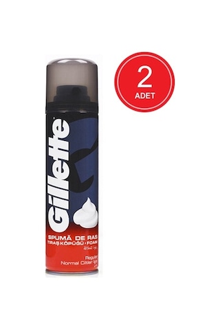 Gillette Normal Tıraş Köpüğü 2 x 200 ML