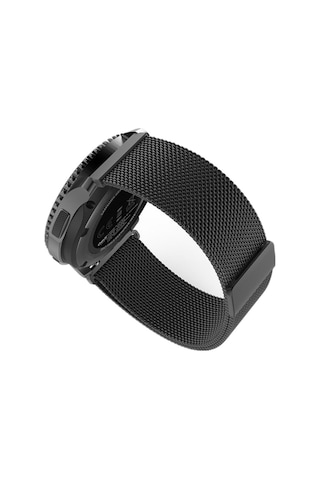 Samsung Galaxy Watch Active 2 Uyumlu Loop Metal Hasır Kordon 20mm