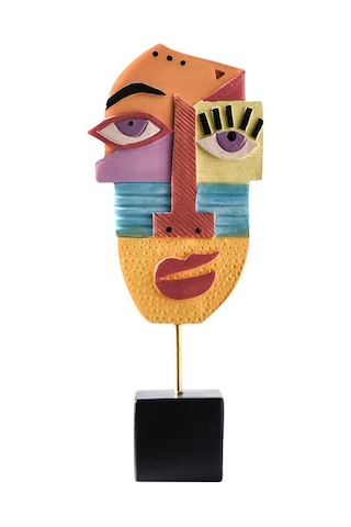 Xianwen Geeroyoo El Yapımı Göz Kırpan Soyut Reçine Heykel -