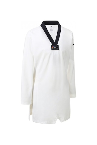 Adidas Adı-fighter-pro Wt Onaylı Taekwondo Üst Beyaz