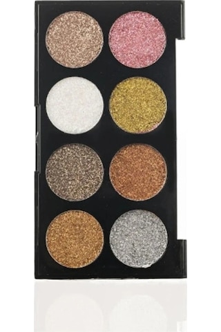 8 Renk Glitter Far Paleti - 2'li Set
