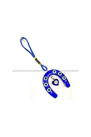 At Nalı Cam Nazar Araba Hediyesi Vantuz Otomobil Dikiz Ayna Süsü