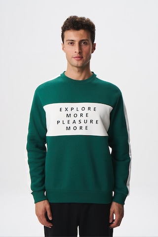 AR-MA Arma Erkek Regular Fit Yazılı Şardonlu 3 İplik Bisiklet Yaka Sweatshirt 001