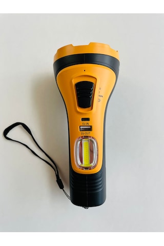 Gold Silver 7w El Feneri Siyah