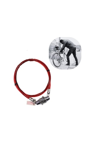 Şifreli Pratik Ve Sağlam Bisiklet Kilidi 5332 Çok Renkli