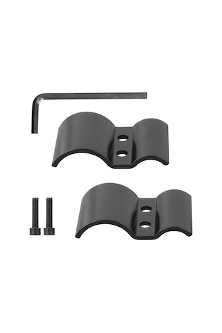 2x10mm 31mm Montaj Klip Taktik El Feneri Torch Kapsam Kelepçesi Lazer Montajı Fener Aparatı