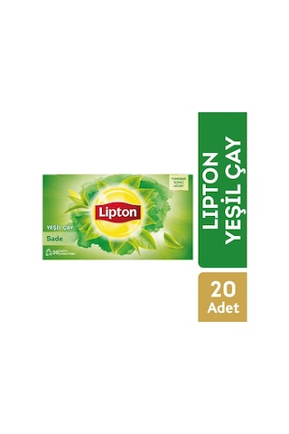 Lipton Yeşil Çay Sade Bitki Çayı 20 x 1.5 G