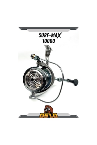 Surf Max 10000 Surf Misina Sarılı Olta Makinesi Yedek Kafalı