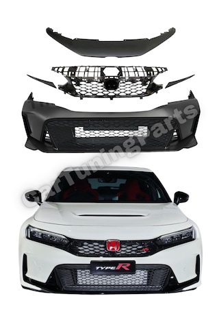 Honda Civic Fe1 Uyumlu Fl5 Type R Ön Tampon + Panjur Seti