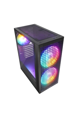 Rampage Gyra V1 Mesh 650 W Rainbow ATX Oyuncu Kasası
