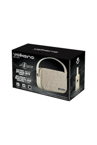 Volkano VK-3020-GRL Fabric Series Kablosuz Bluetooth Hoparlör