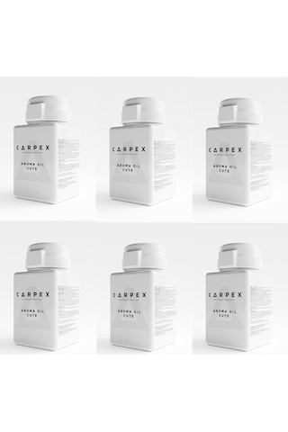 Carpex Cute 125 Ml. Classic Seri E2 Power Makine Koku Kartuşu 6 Adet Cute