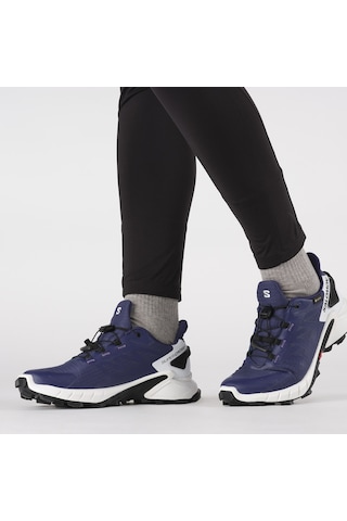 Salomon Supercross 4 Gtx W Kadın Ayakkabı L41733500 Lacivert - Mor