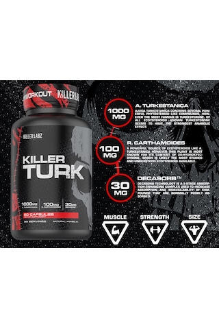 Killer Labz Turkesterone 1100 Mg 60 Caps