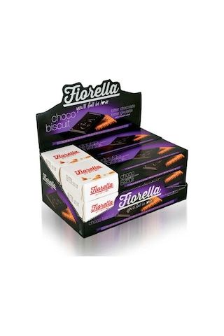 Fiorella Chocobiscuit Bitter Çikolatalı Bisküvi 102 Gr. 6 Adet (1 Kutu)