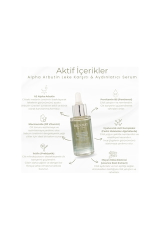 Alpha Arbutin Leke Karşıtı & Aydınlatıcı Serum