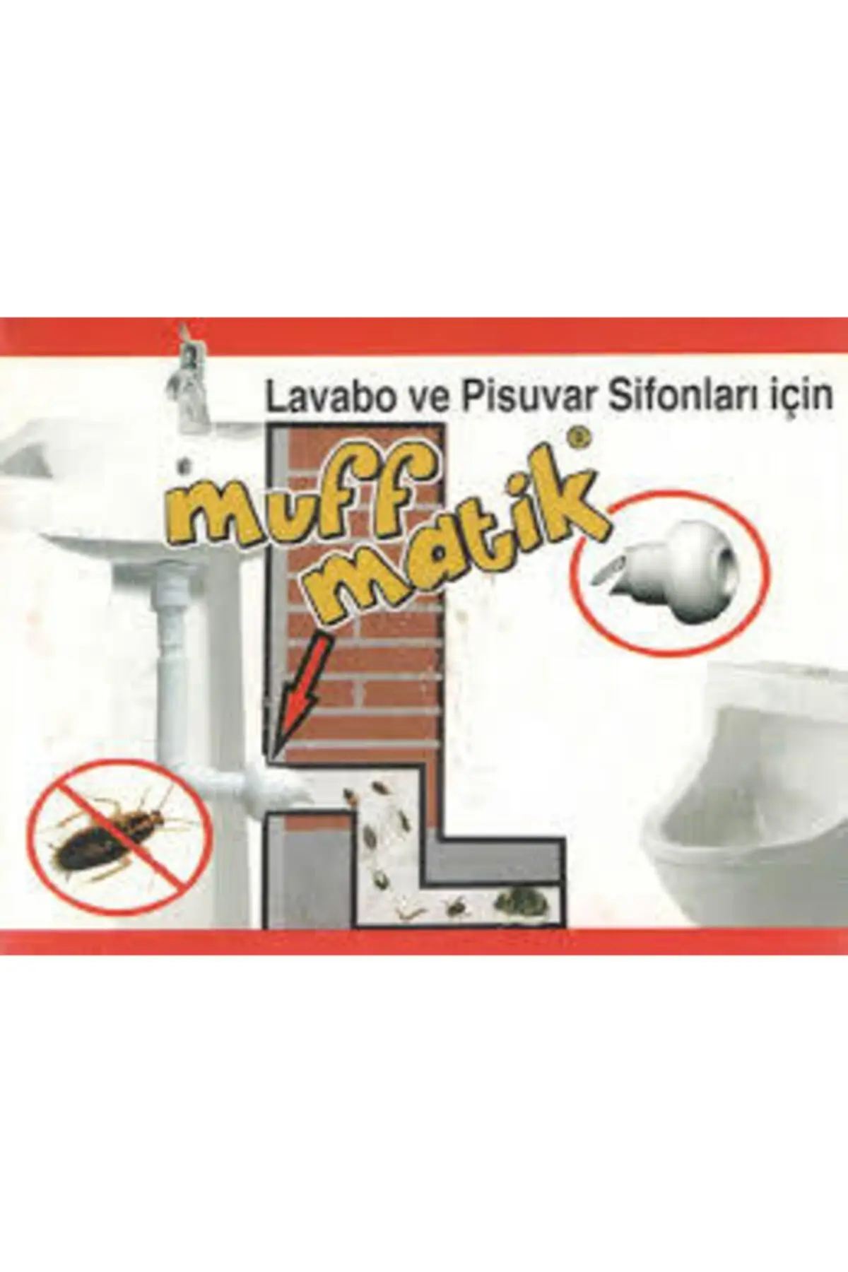 Kokumatik Gider Koku Önleyici Lavabo Sifonu Çekvalfi Adaptör Kokuya Ve Haşereye Son