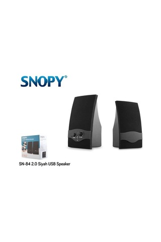 Snopy Sn-84 2.0 Siyah Usb Speaker