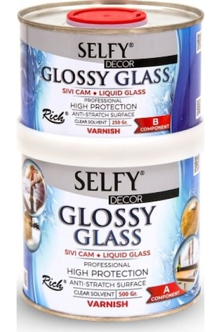 Glossy Glass Sıvı Cam 750 Gram