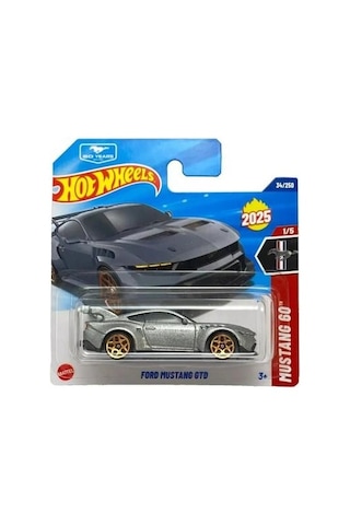 Hot Wheels Tekli Arabalar Ford Mustang Gtd Gümüş Hyw19 Hot Wheels Tekli Arabalar Ford Mustang Gtd Gümüş Hyw19