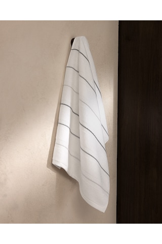 Madame Coco Celeste %100 Pamuk Yüz Havlusu - Beyaz - 50x80 Cm 8684427342404 Çok Renkli