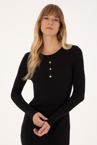 U.s. Polo Assn. Kadın Siyah Elbise Triko 50314806-vr046 Sıyah