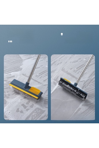 Teltree Ev, Banyo, Mutfak İçin Sabit Kısa Saplı 38cm Sert Telli Zemin Fırçası - Köşeler Ve Aralıklar İçin Derin Temizlik Beyaz Diğer