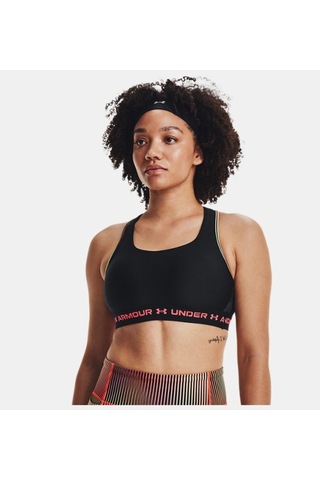 Under Armour Kadın ArmourMid Crossback 80S Spor Sütyeni 513126514 Çok Renkli