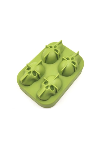 Cbtx Kafatası Kuru Kafa Silikon Yaratıcı Buz Kalıbı Yeşil