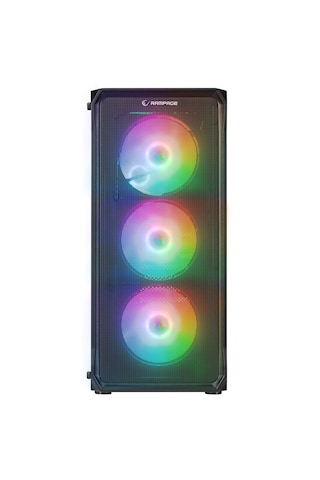 Rampage Compact 4x120mm Rgb Fan 750w Power Oyuncu Bilgisayar Kasası