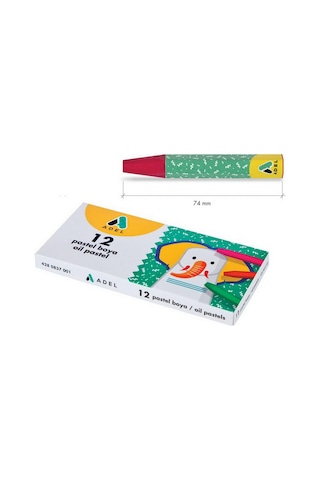 Pastel Boya 12 Renk N11.6629
