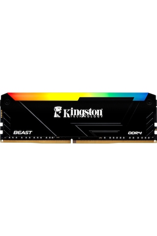 Kıngston Beast, Kf436c18bb2a/16tr, 16gb, 3600mhz, Ddr4, Cl18, Rgb, Desktop Gaming Ram Soğutuculu