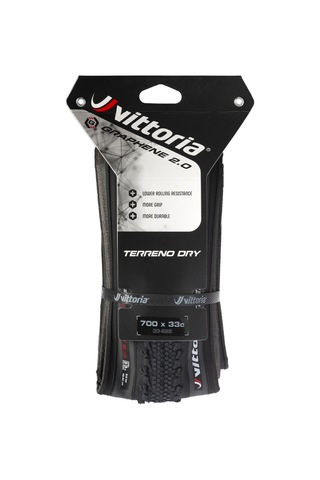 Vittoria Terreno Dry 700x35C G2.0 Katlanır Dış Lastik Siyah 11A00 Siyah