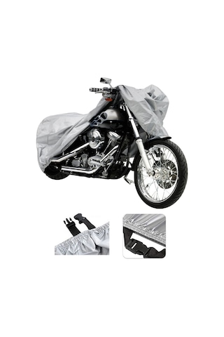 Honda Pcx125 Gri Motosiklet Brandası Kilit Uyumlu