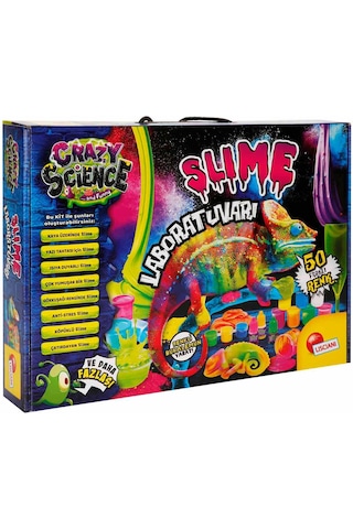 Crazy Science Lisciani Renkli Slime Laboratuvarı Çok Renkli