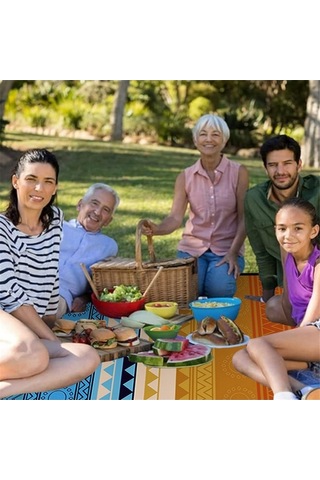 Moly Çok Dayanıklı Su Geçirmez Piknik Battaniyesi - Hızlı Kuruyan Plaj Matı Diğer