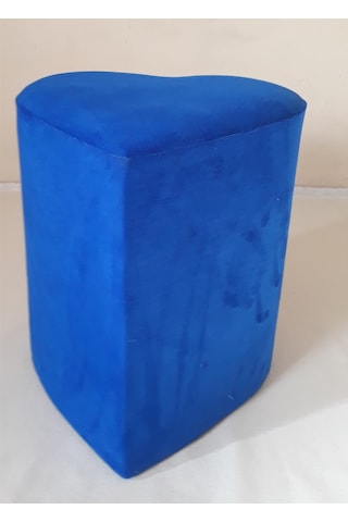 Nesilhomee-Ticaret Silinebilir Kumaş Kalpli Puf