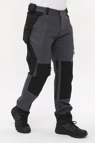 Uniprom İş Pantolonu Likralı Manchester Model Füme-Siyah Füme